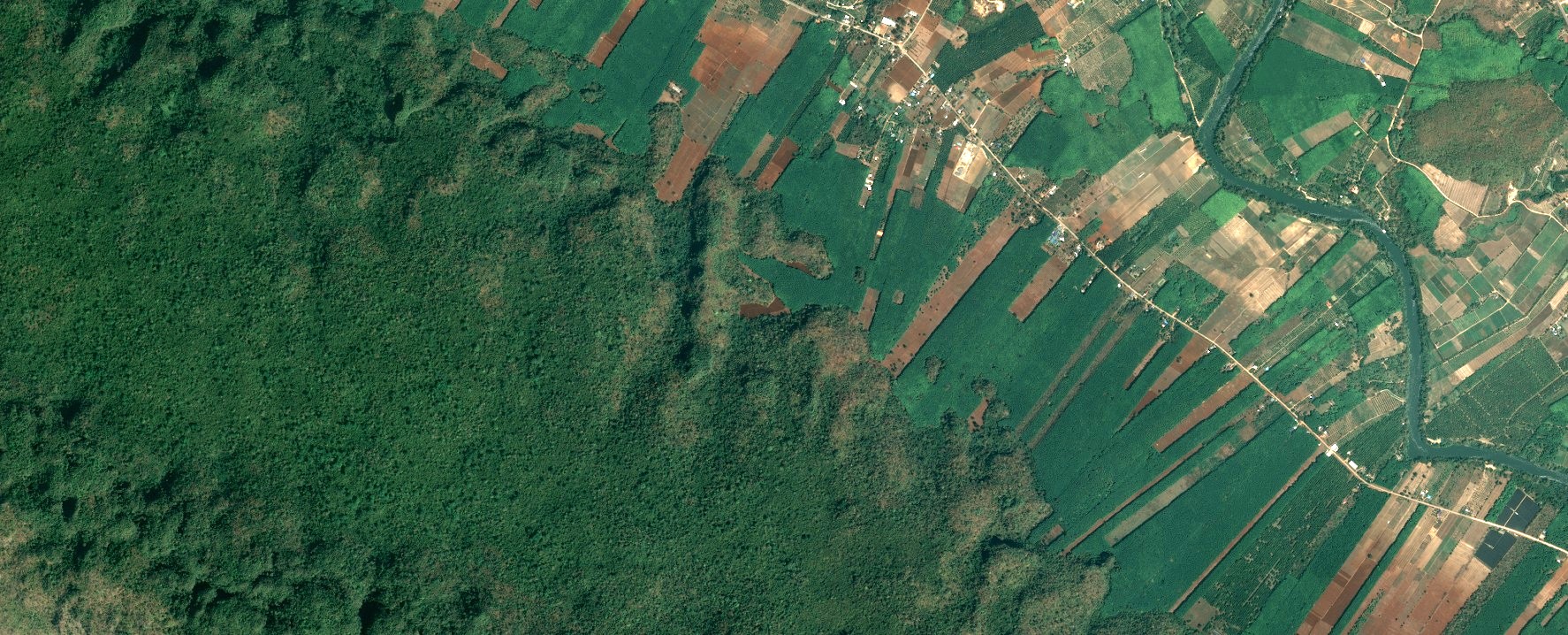 Sai Yok National Park, Thailand, Pléiades © DS (2023) Distribution Airbus
